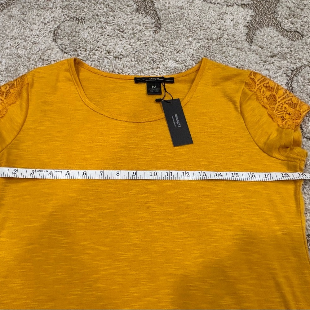 3/$13 AMANGNY | Lace Accent Top - Picture 5 of 7